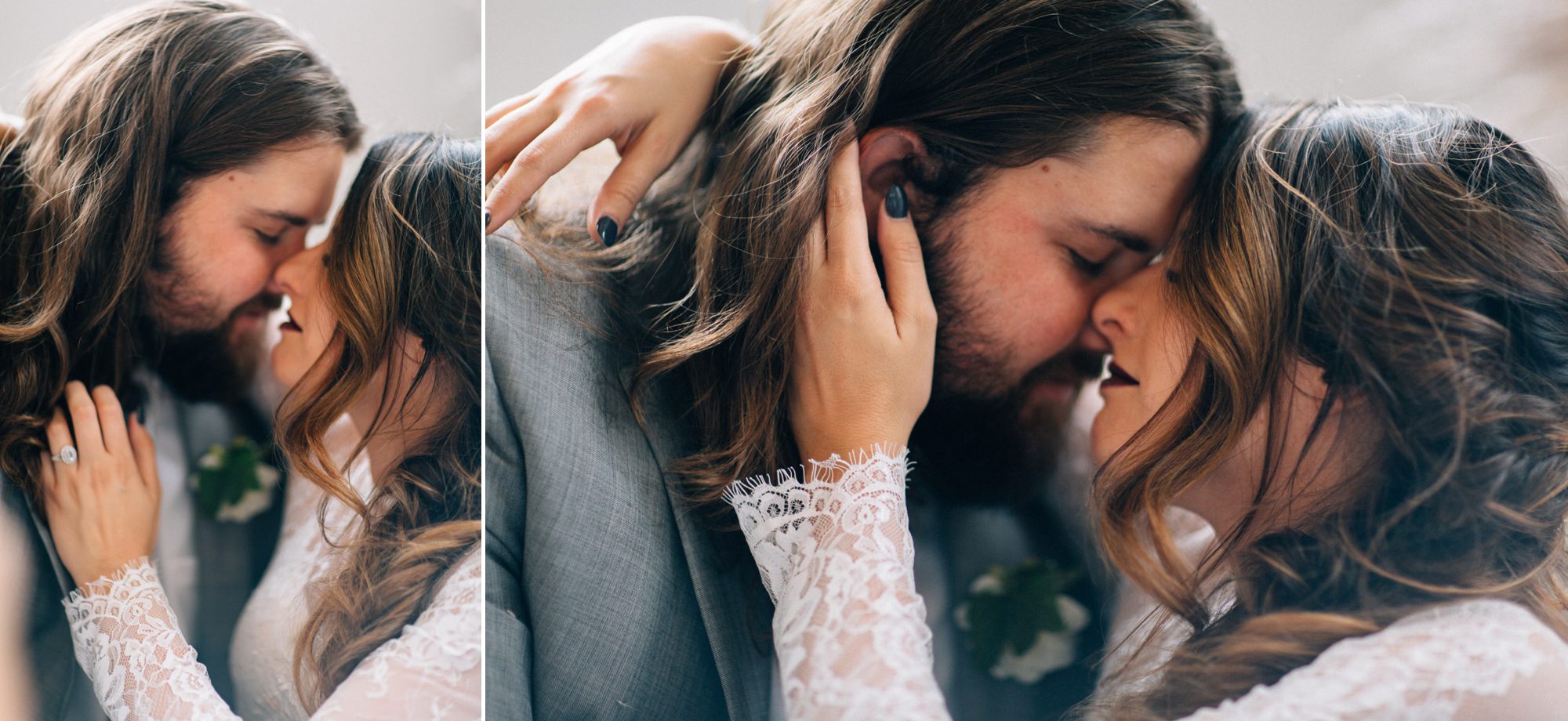 Intimate Utah wedding ceremony